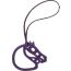 Paddock Cheval charm, ultraviolet