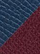 bleu navy/bordeaux