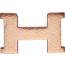 Mini Constance Martelee, Metallic finish Rose gold