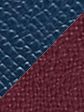 bleu navy/bordeaux