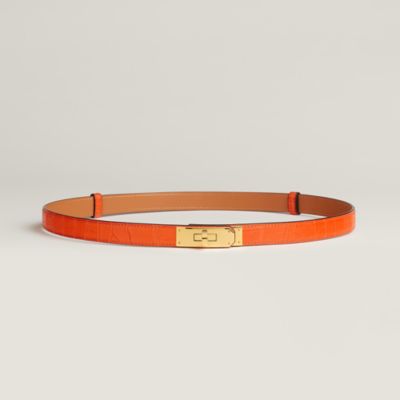 Maillon Torsade belt buckle & Leather strap 24 mm | Hermès USA