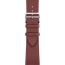 Band Apple Watch Hermès Single Tour 41&nbsp;mm Toile H, rouge H