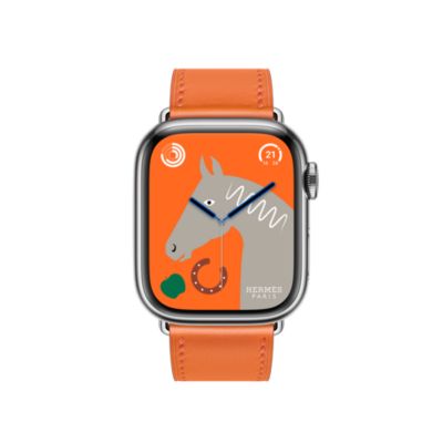 Band Apple Watch Hermès Single Tour 41 mm | Hermès USA