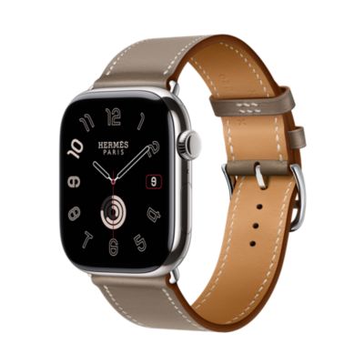 Band Apple Watch Hermès Single Tour 45 mm | Hermès UK