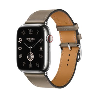 Band Apple Watch Hermès Single Tour 45 mm | Hermès Canada