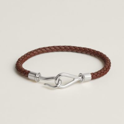 Puzzle H bracelet - Brown | Hermès USA