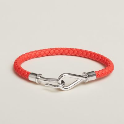 レザーブレスレット 《ビーアピ》 ドゥブルトゥール | Hermès