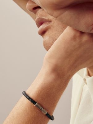 Puzzle H bracelet, View: Worn, worn, view 3 of 3