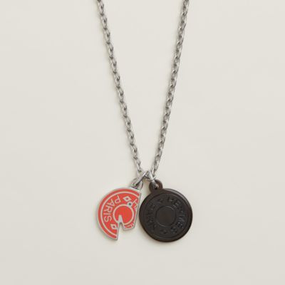 大人気☆希少☆HERMES☆メンズネックレス☆ECLIPS 光ら