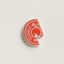Carrousel badge, orange field