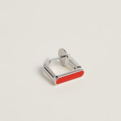 カフリンクス 《Hリフト》 - オレンジ | Hermès - エルメス-公式サイト