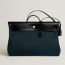 Herbag Zip cabine bag, bleu océan/noir