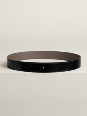 Reversible leather strap 38&nbsp;mm