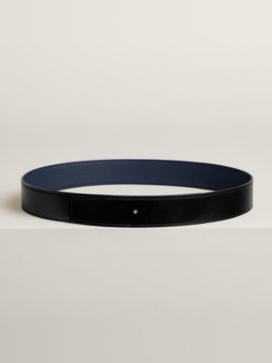 Reversible leather strap 38&nbsp;mm