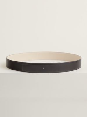 Reversible leather strap 38&nbsp;mm