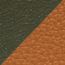 Fibbia da cintura Tonight Color & Pelle reversibile per cintura 38 mm, vert-de-gris/gold, non disponibile