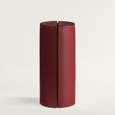 Hermès Hermes Chewing Gum Case / Lipstick Holder in Tan Leather