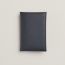 Calvi verso card holder, ardoise/bleu hydra