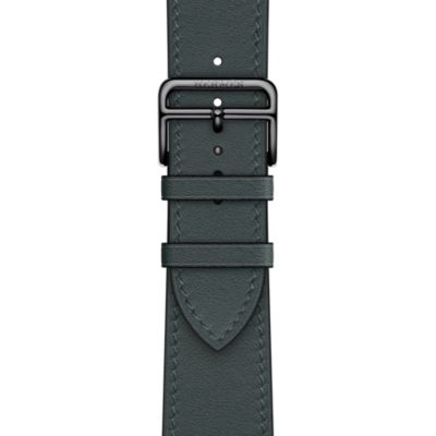 1579 Apple Watch エルメス　ブラック　レザー　HERMESファッション