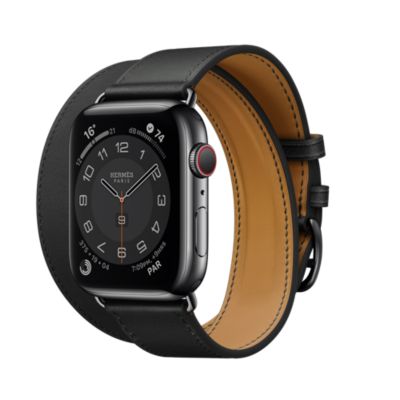 Apple Watch Hermès ドゥブルトゥール 45 mm | Hermès - エルメス ...