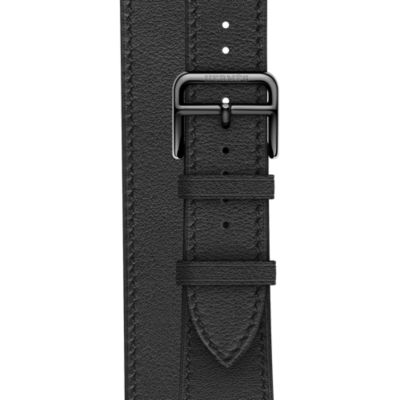 ébène barenia leather single tour deployment buckle