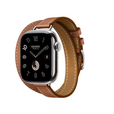 Band Apple Watch Hermès Double Tour 41 mm Attelage | Hermès USA