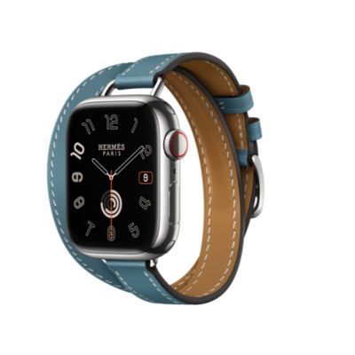 Band Apple Watch Hermès Double Tour 41 mm Attelage