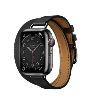 Band Apple Watch Hermès Double Tour 41 mm Attelage | Hermès 