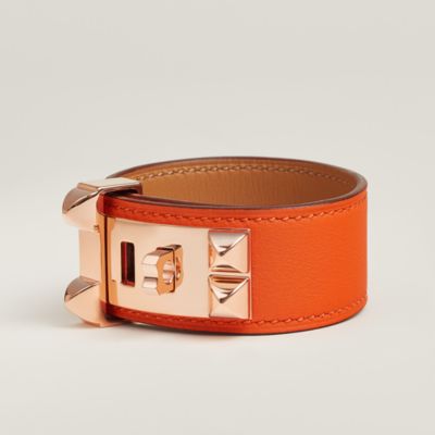 【カーフスキン/Noir】HERMES ブレスレット Collier de Chien 24 Collier de Chien 24 bracelet | Hermès Canada