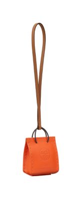 Orange Bag charm