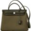 Bolso Herbag Zip&nbsp;31 retourné, vert olive/kaki