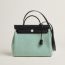 Herbag Zip 31 bag, écru/vert vertigo/noir, no stock