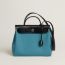 Herbag Zip 31 laque bag, bleu jean/noir/noir