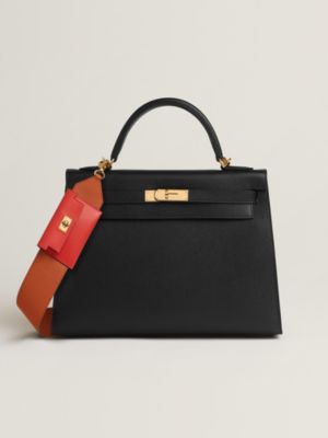 Alça para bolsa Kelly Pocket 50 mm, Exibir: frente, front, visualizar 3 de 3