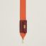 Kelly Pocket 50&nbsp;mm bag strap, tangerine/rouge H