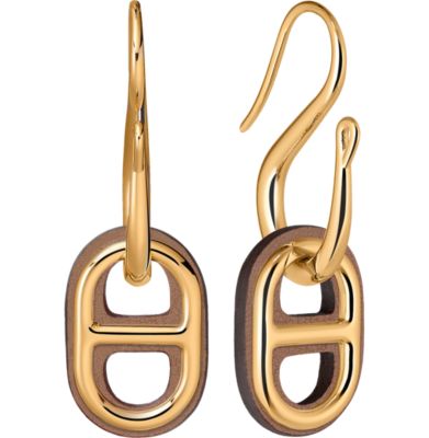 HERMES ピアス Mini Maillon Earrings 両耳用 100052FO Mini Maillon earrings | Hermès USA