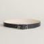 Cape Cod 32 reversible belt, graphite/craie