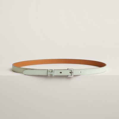 White and clearance gold hermes belt