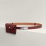 Kelly Pocket 18 belt, rouge H