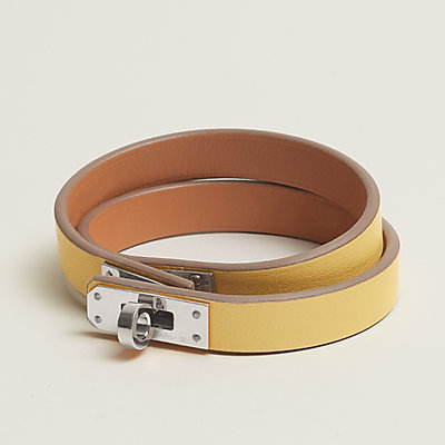 Hermes Chaine D'ancre Regate Scarf Ring 24K Yellow Gold 