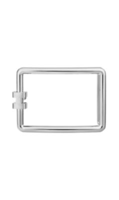 Tube H, Metallic finish Silver