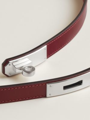 Kelly 18 belt - Red | Hermès USA