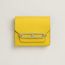 Portefeuille Roulis Slim, jaune de Naples