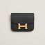 Constance Slim wallet, noir