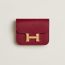 Constance Slim wallet, rubis