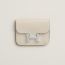 Constance Slim wallet, craie