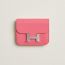 Constance Slim wallet, rose azalée