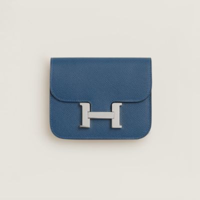 Glenan Compact wallet - Beige | Hermès Macau SAR