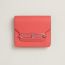 Roulis Slim wallet, rose Texas/Sienne