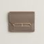 Roulis Slim wallet, étoupe/moka